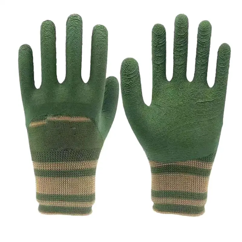 1 pair Yard Work Gardening Gloves Puncture-Resistant Rubber Gloves  Rose Pruning Thorn Proof Gloves  Flower Garden Safety Mitten
