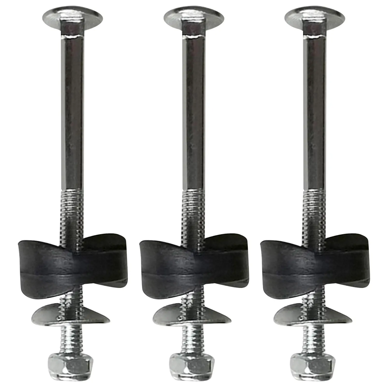 Trampoline Bolt Kit 3/10pcs Zinc Plated Steel Trampoline Bolt Fixtures Trampoline Replacement Screws Trampoline Parts