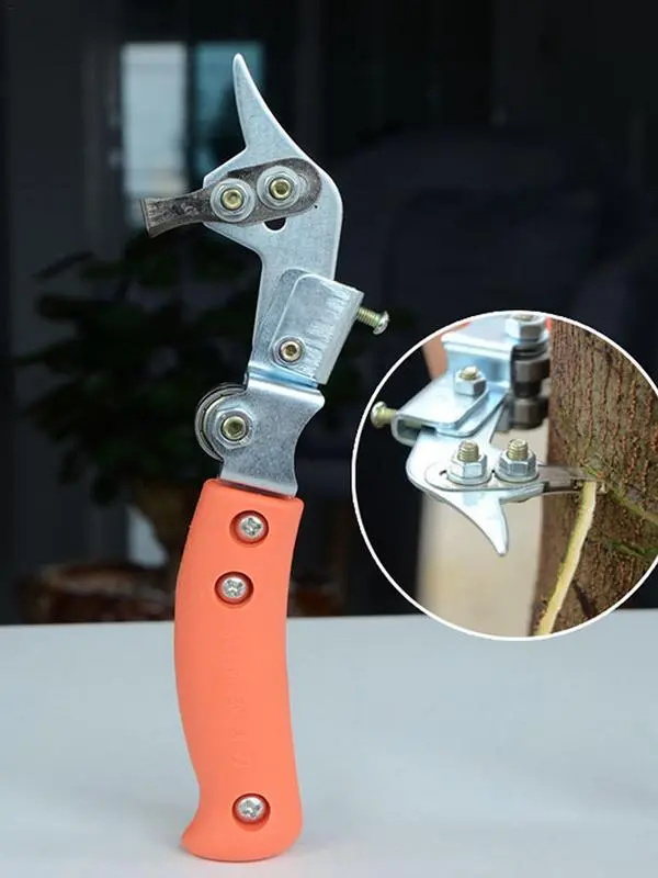 Fruit Tree Ring Cutter Tree Ring Peeler Adjustable Tree Pruning Shears Bark Girdling Cutter Peeling Shear Trimming Tool