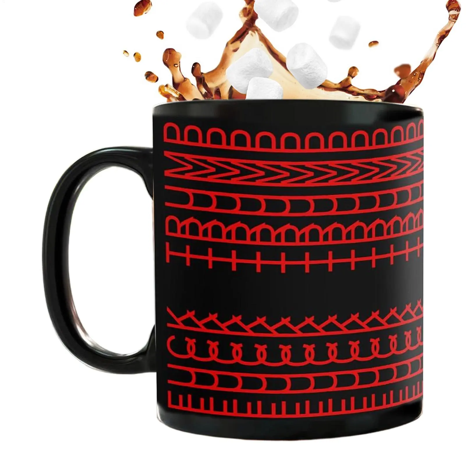 HiddenS Message Coffee Mug Water Cup Home Office Water Milk Cup Latte Coffee Cup Afternoon teacup breakfast cup Tea Drink Cup