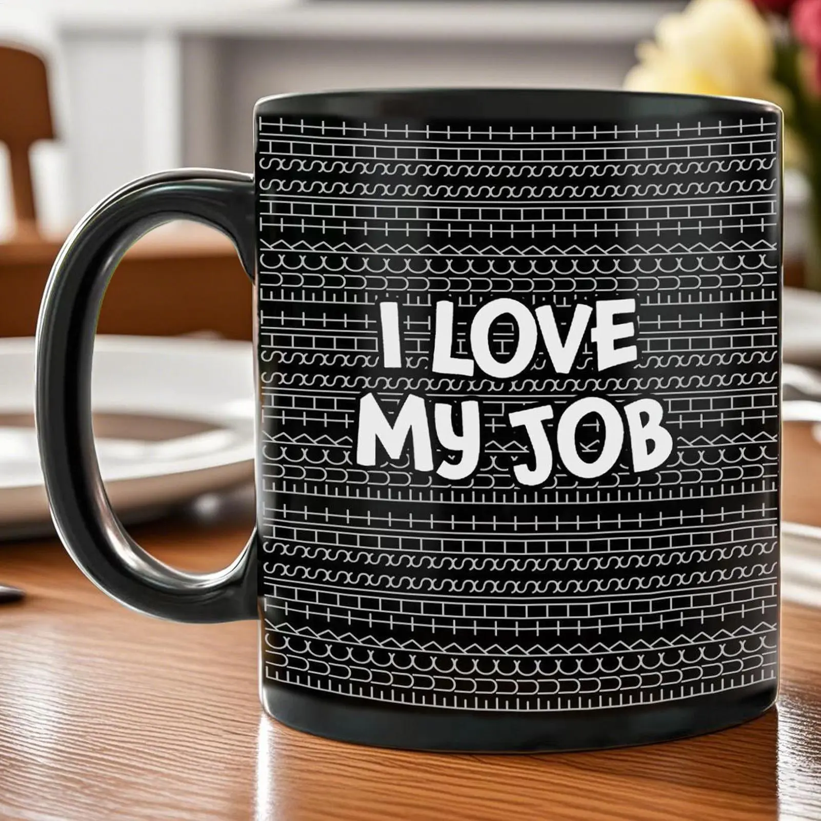 HiddenS Message Coffee Mug Water Cup Home Office Water Milk Cup Latte Coffee Cup Afternoon teacup breakfast cup Tea Drink Cup