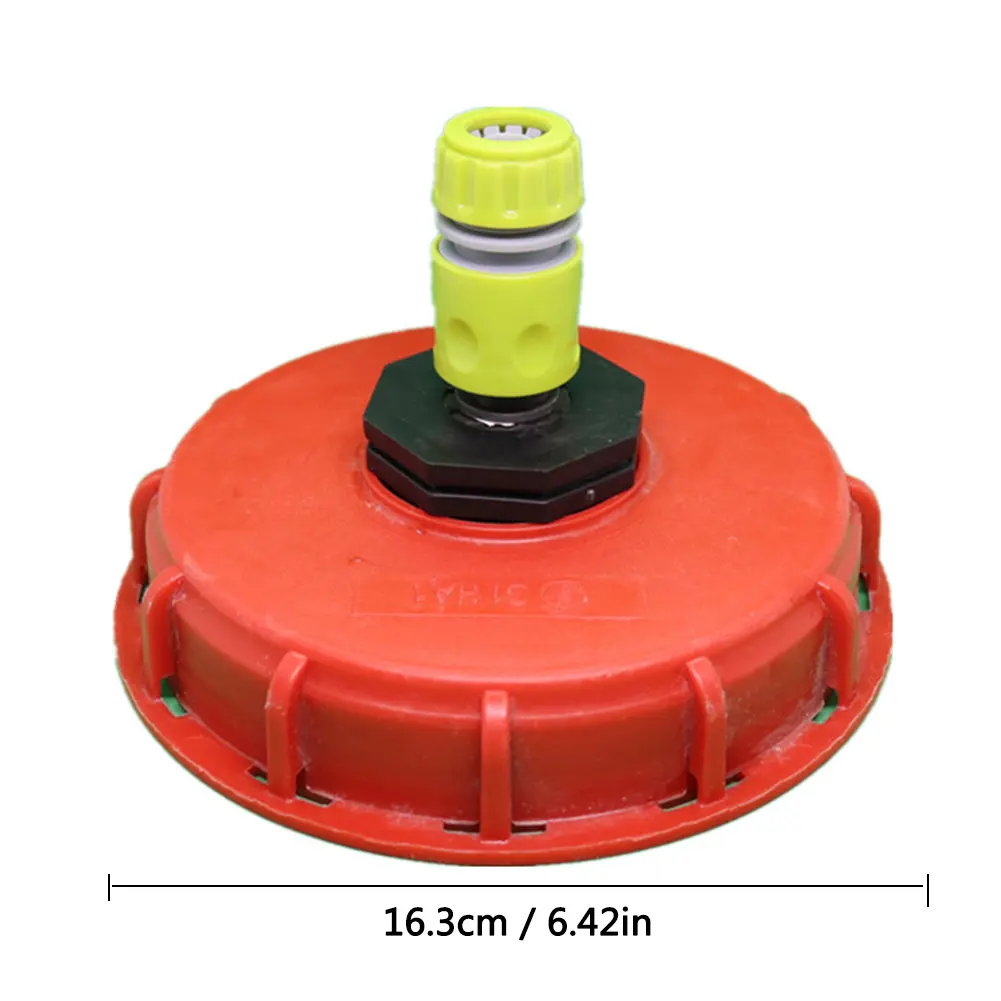 16.3cm IBC Tank Lid Water Injection Connector Long-lasting Barrel Cover Cap With Ventilation Hole Tank Breath Cover Fitting