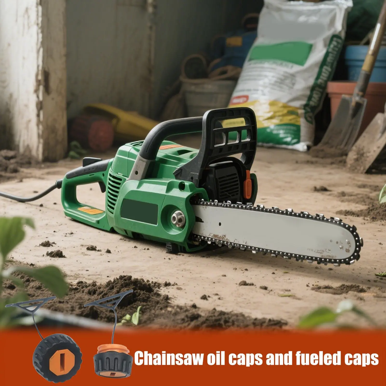 Chainsaw Oil Tank Cap Chainsaw Oil Tank Replacement Lid Knob-design Garden Tool Replacing Accessory For Dormitory Apartments