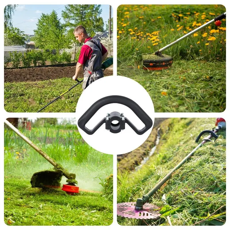 String Trimmer Loop Handle Comfortable Trimmer Grip Handle For Labor-Saving Lawn Trimmer Parts For Road Edges Trees Farms Yard