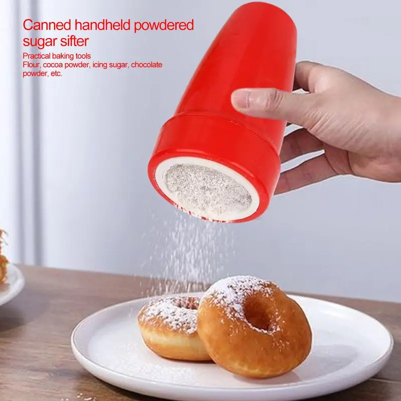 flour sifter flower sifter Strainers Fine Mesh Drum Sieve Sifter Strainer Flower Sifter Sieve Strainer Sugar Icing Mesh Sifter