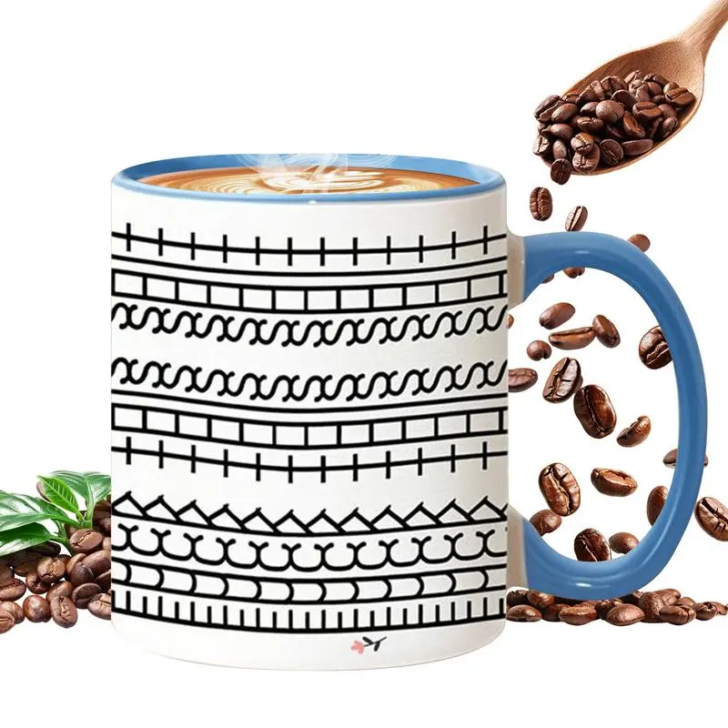 ceramic cup Drinking Cup Ins Style Coffee Cup Coffee Milk Tea Water Cup Cute Children Breakfast Cup Funny unique mug Ceramic mug