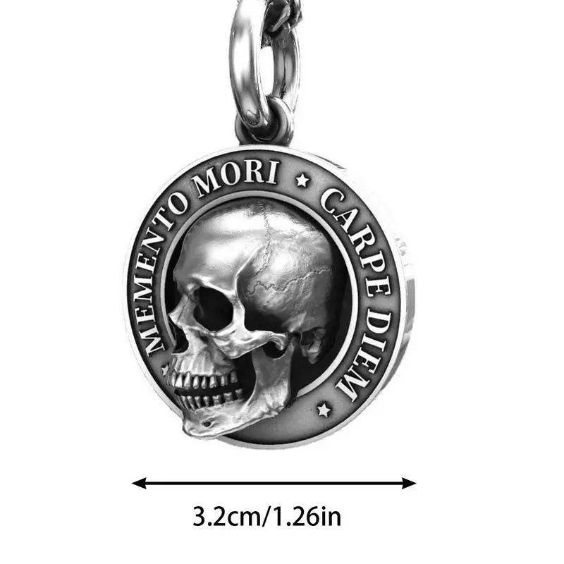 Skull Necklace For Men Skull Style Necklaces Pendant Punk Demon Skull Necklace Gothic Skull Necklace Jewelry Gift For Father's