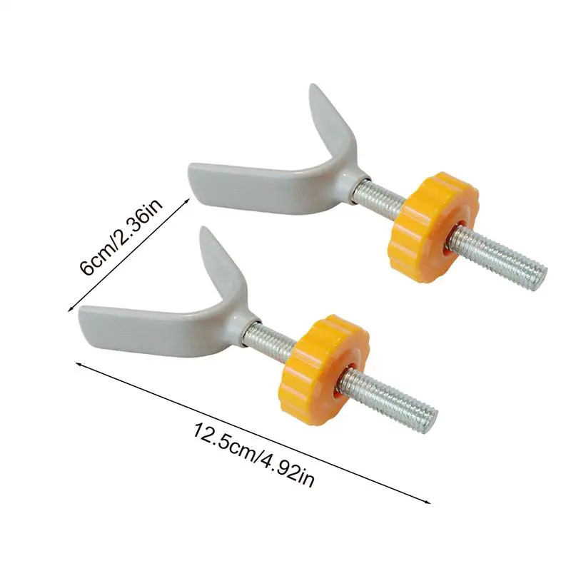 Baby Gate Spindle Rods Baby Gate Accessories Y-Bolt Adjustable Extension Protectors Set Of 2 For Toddler Puppy Kid Child Home