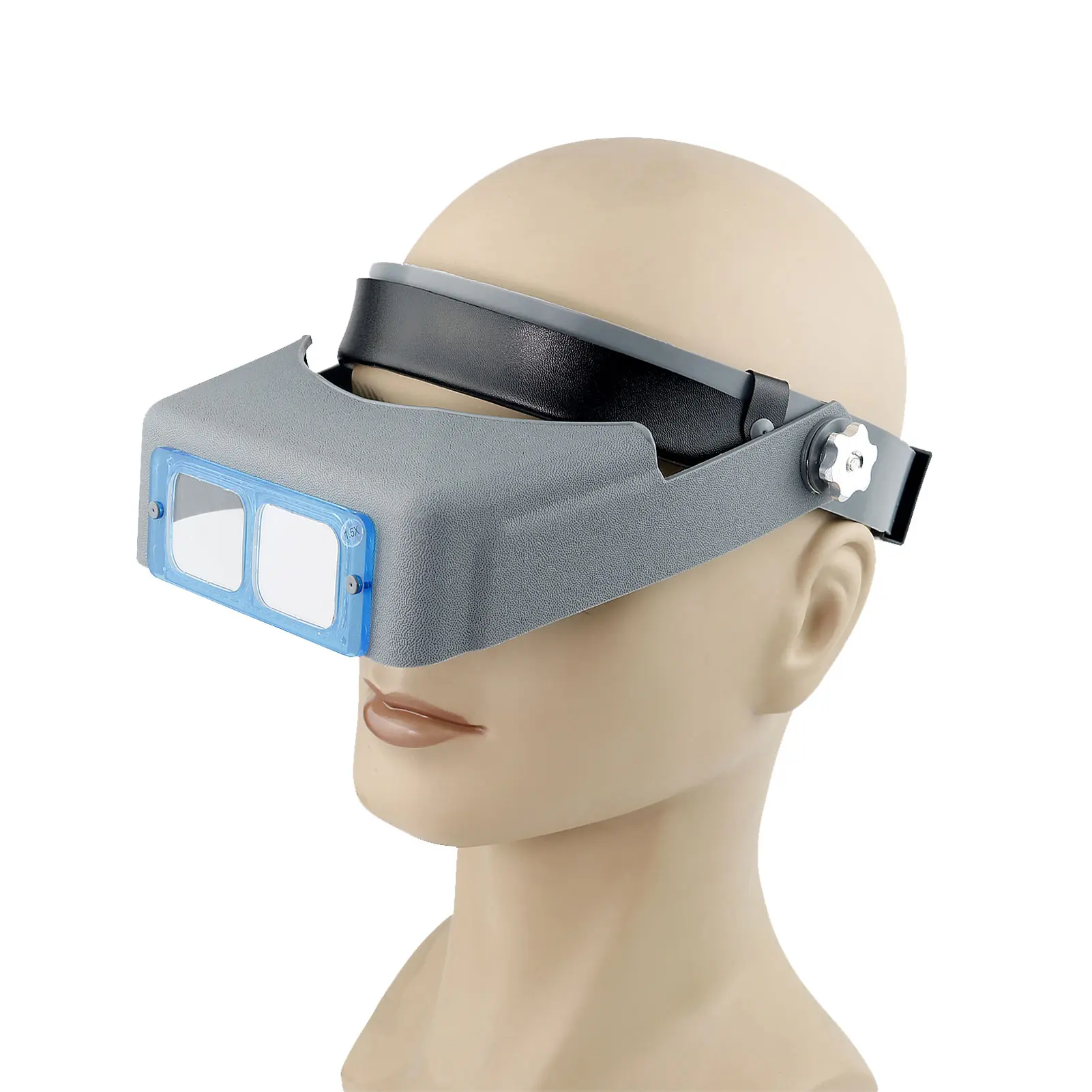 Head Mount Magnifier Binocular Magnifying Glasses 1.5X 2X 2.5X 3.5X Loupe Glass Jeweler Headband Magnifier With 4 Lens