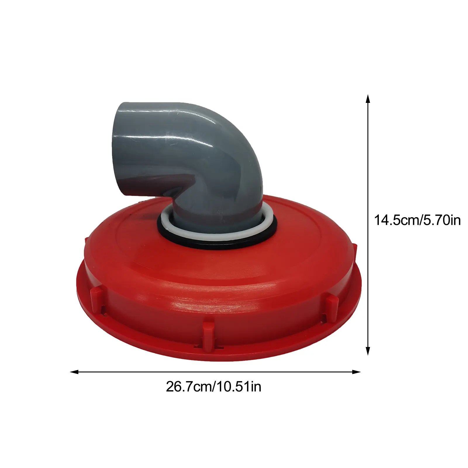 IBC Ton Barrel Cover Cap With Nylon Filter With Venting Ton Barrel Plastic Cover Tote Tank Lid Breath Cover Fitting