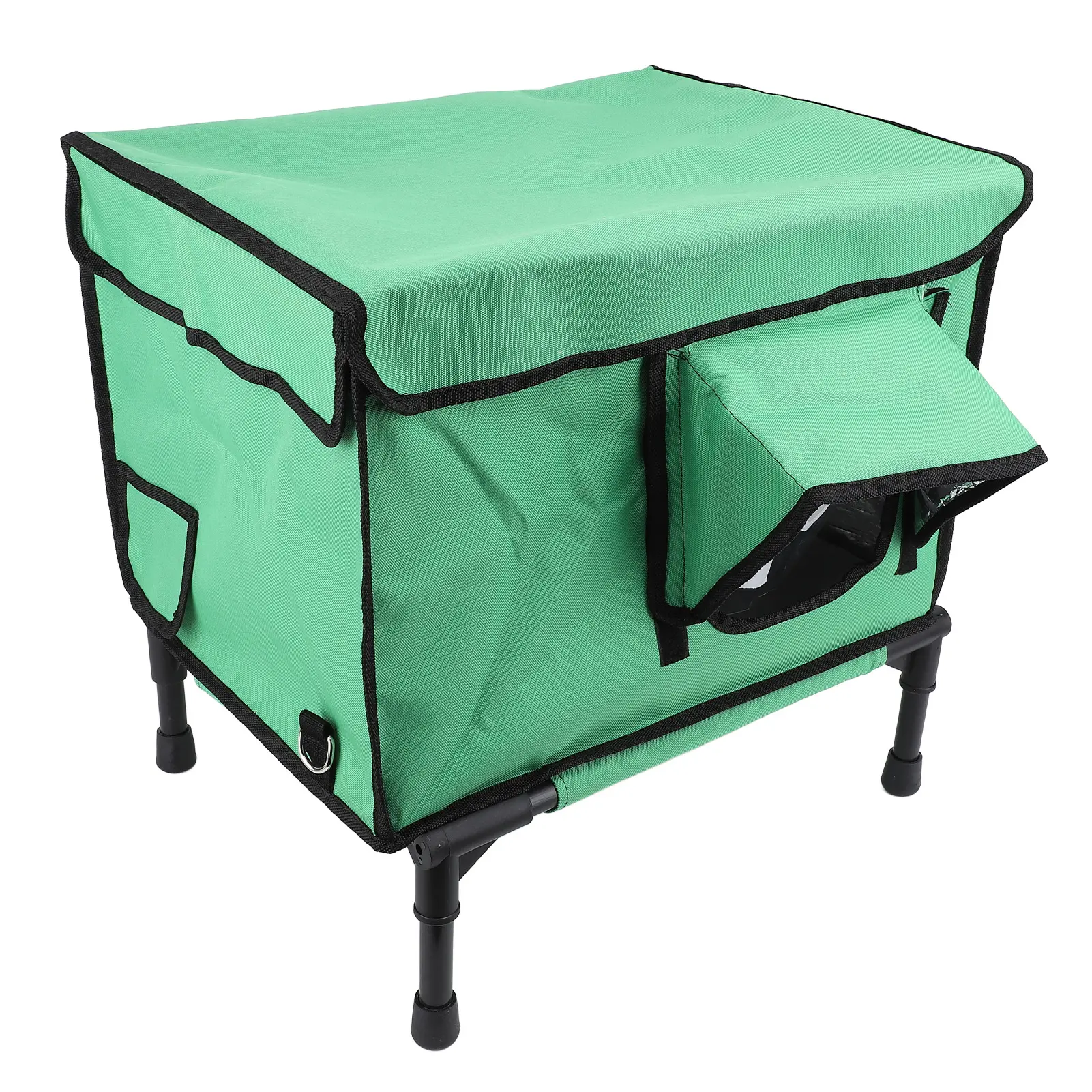 Elevated Heated Cat House Warm Weatherproof Insulated Outside Heated Cat Shelter for Outdoor Kitty Puppy Heated Kitty House