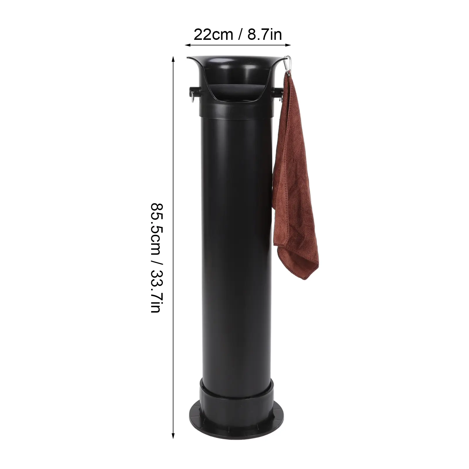 Coffee Knock Bin Coffee Knock Box Commercial Floor Standing Coffee Grounds Collection Bin for Restaurants Home Kitchens