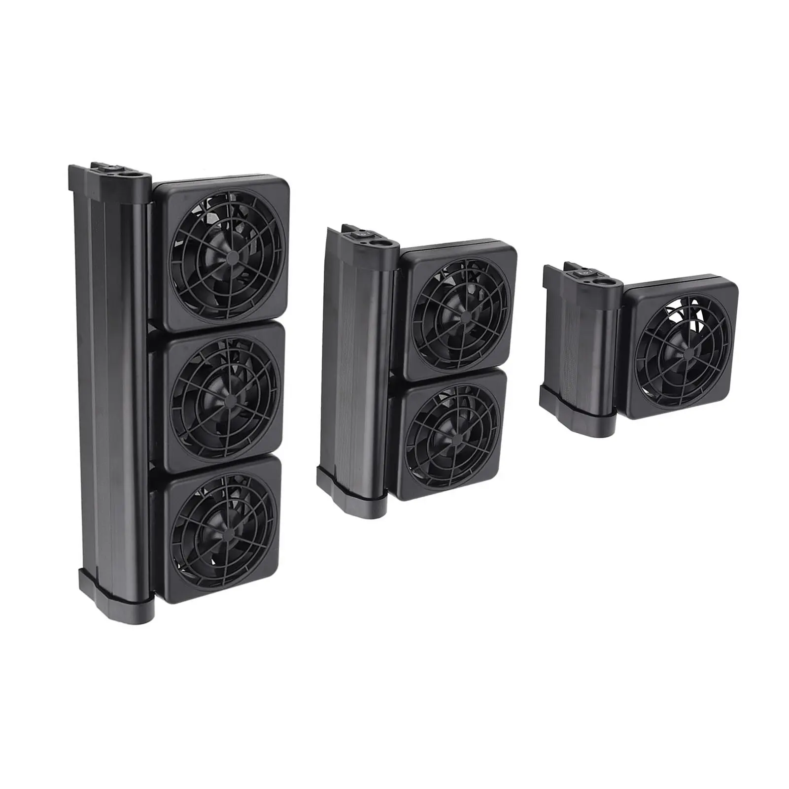 Aquarium  Fish  Cooling Fan System Mini Adjustable Wind Speed Aquarium Water Cooling Fan for Aquarium