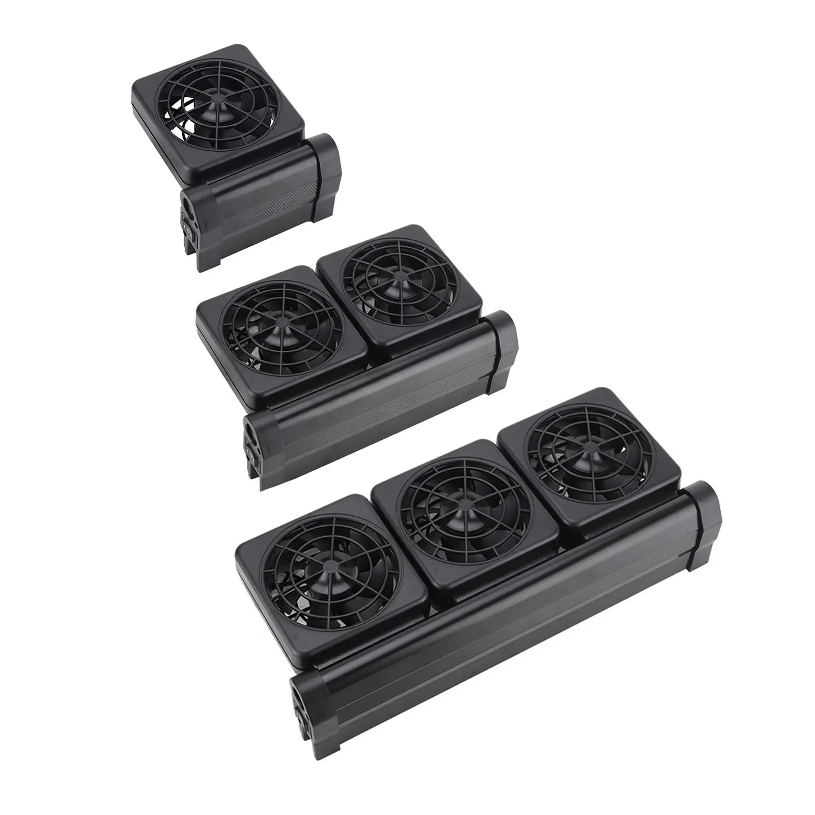 Aquarium  Fish  Cooling Fan System Mini Adjustable Wind Speed Aquarium Water Cooling Fan for Aquarium