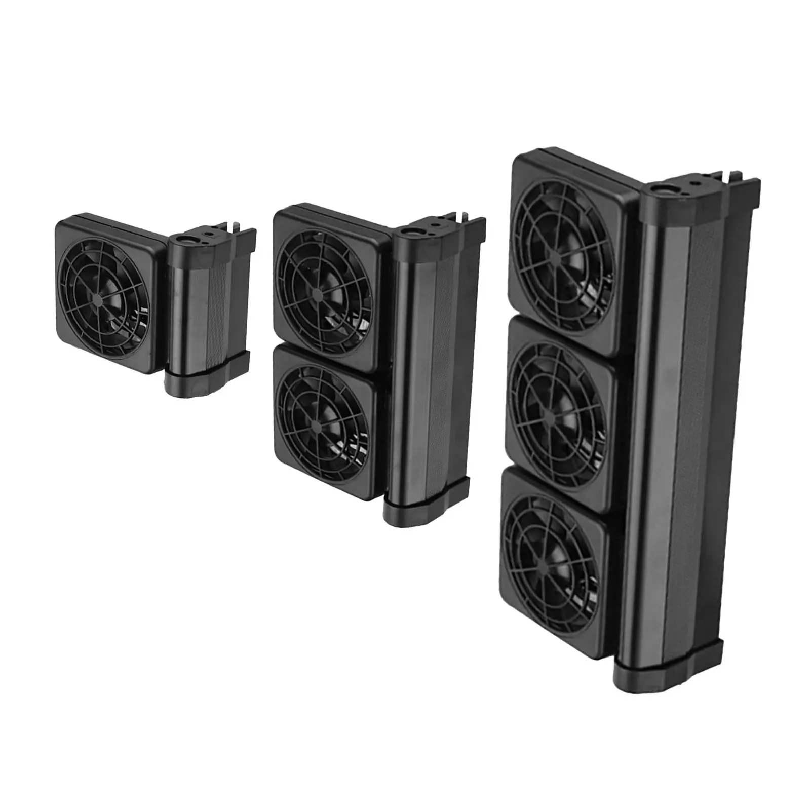 Aquarium  Fish  Cooling Fan System Mini Adjustable Wind Speed Aquarium Water Cooling Fan for Aquarium