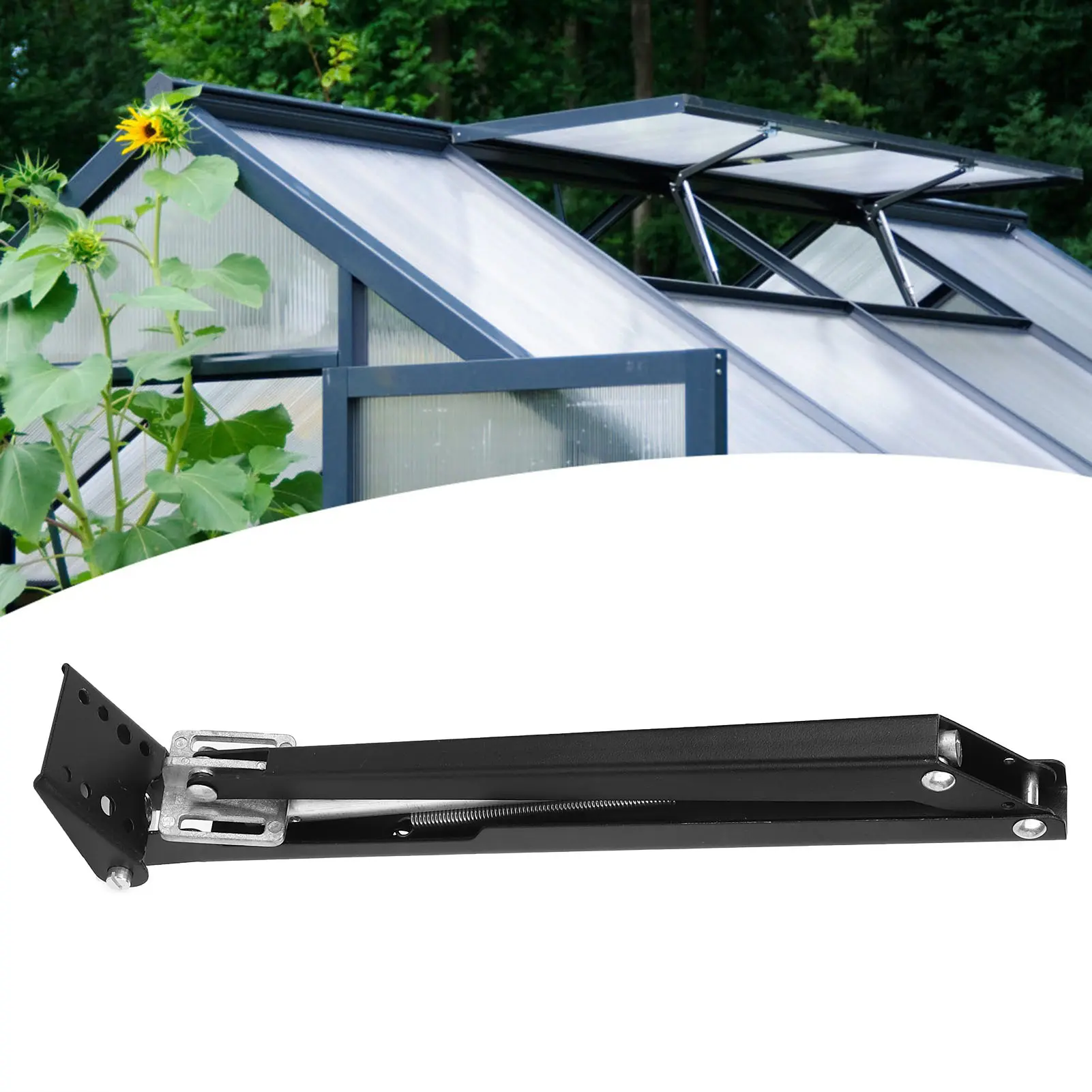 Greenhouse Window Opener Kit Aluminum Alloy Automatic Ventilation Tools Agricultural Supply Automatic Window Opener Garden Tools