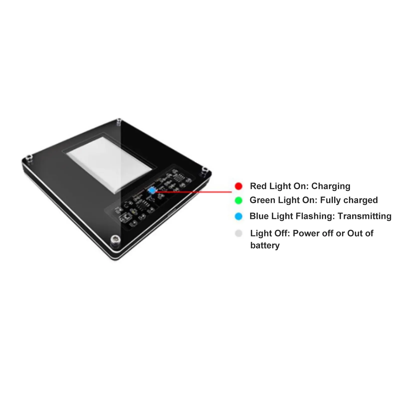 Resonance Generator 7.83HZ Ultra Low Frequency Pulse  Resonator with Indicator 7.83HZ   Generator