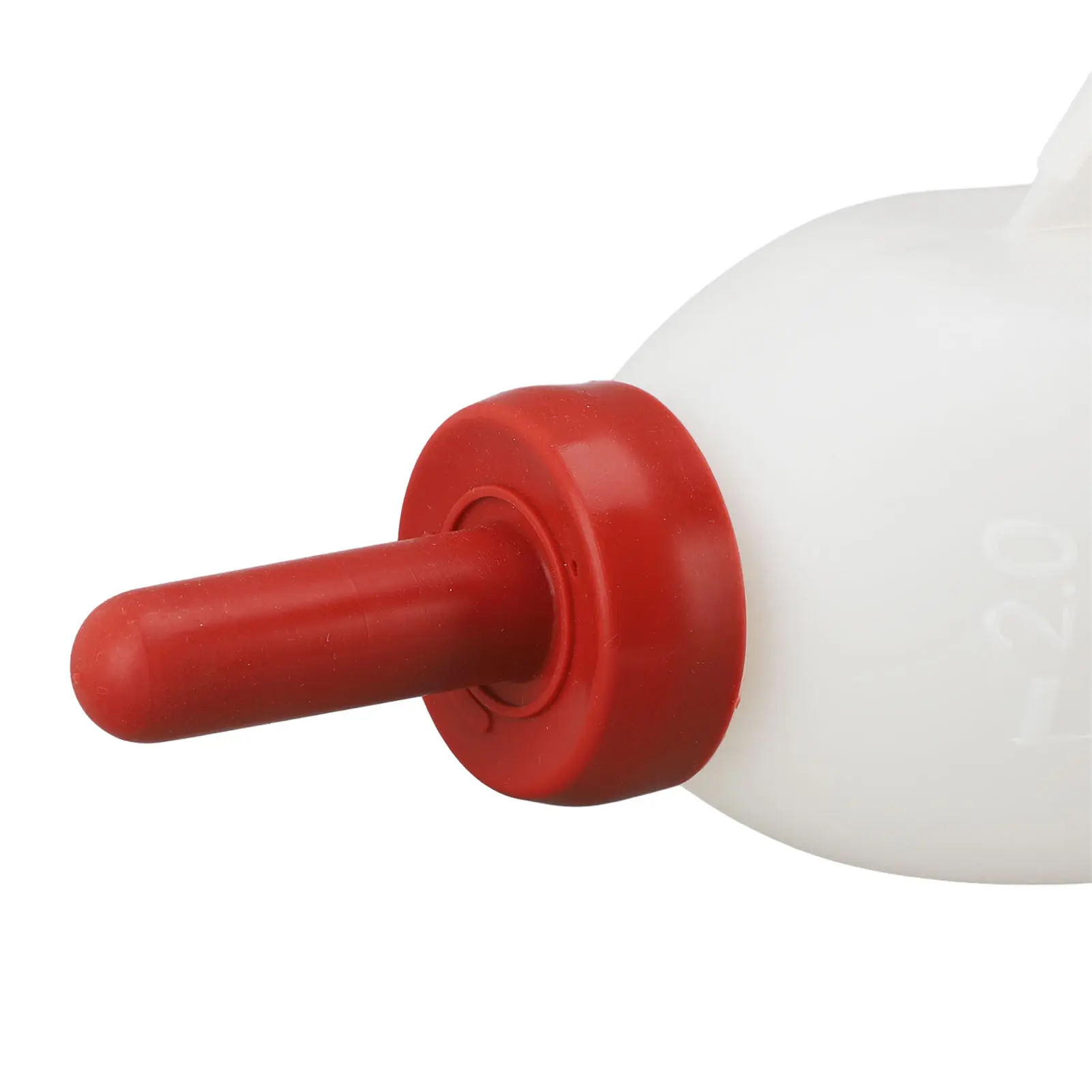 Calf Milk Feeding Bottle Simple Calf Nursing Feeding Supplies Leakproof Silicone Nipple 2L Thicken  with Handle for Farm