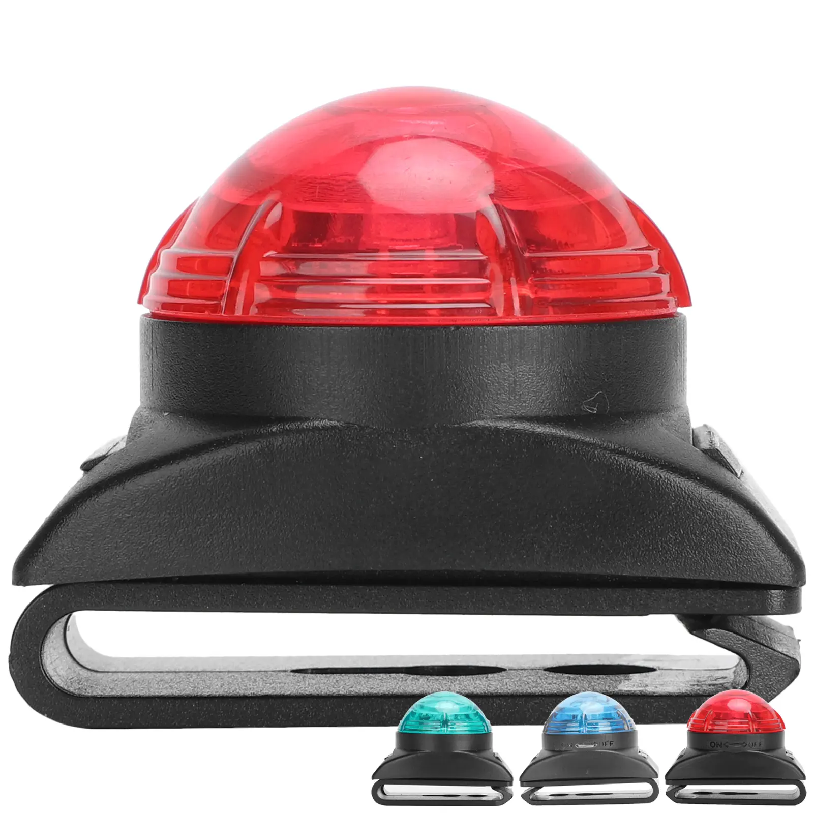 Pet LED Pendant Light Waterproof Luminous Bright Night  Warning Lamp Clip On Collars Dog Accessories Pet Collar Light