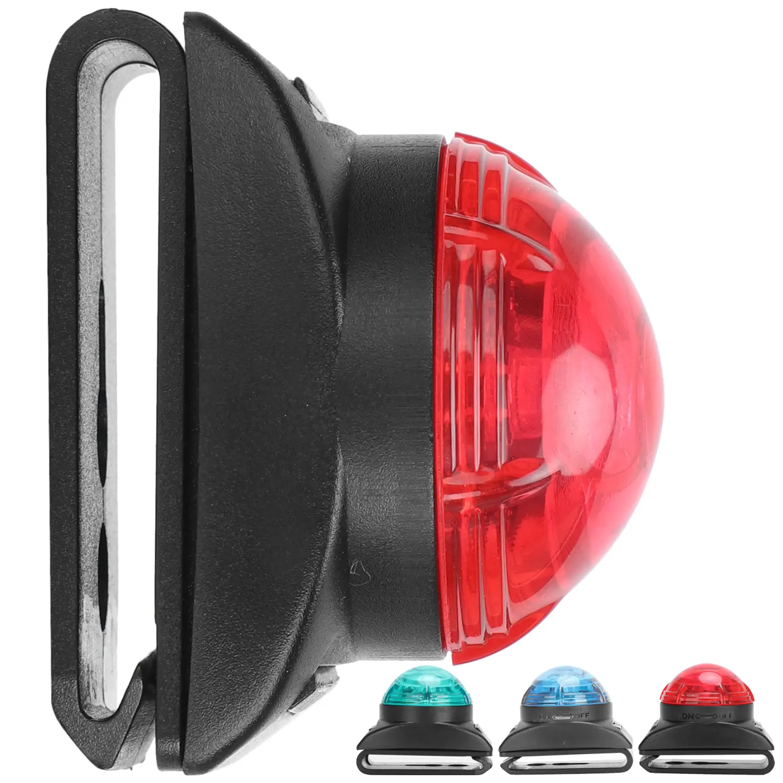 Pet LED Pendant Light Waterproof Luminous Bright Night  Warning Lamp Clip On Collars Dog Accessories Pet Collar Light