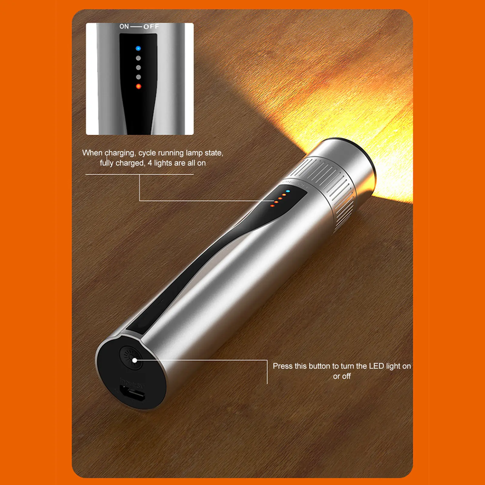 Visual Fault Locator Pen 15KM Visual Fault Locator Optical  Detection Pen  Optic Cable Tester with Lighting Function