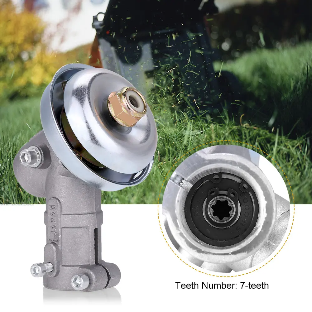 Replacement Brush Cutter Gear Head Brush Cutter Trimmer Replace Gear Head   26mm Diameter