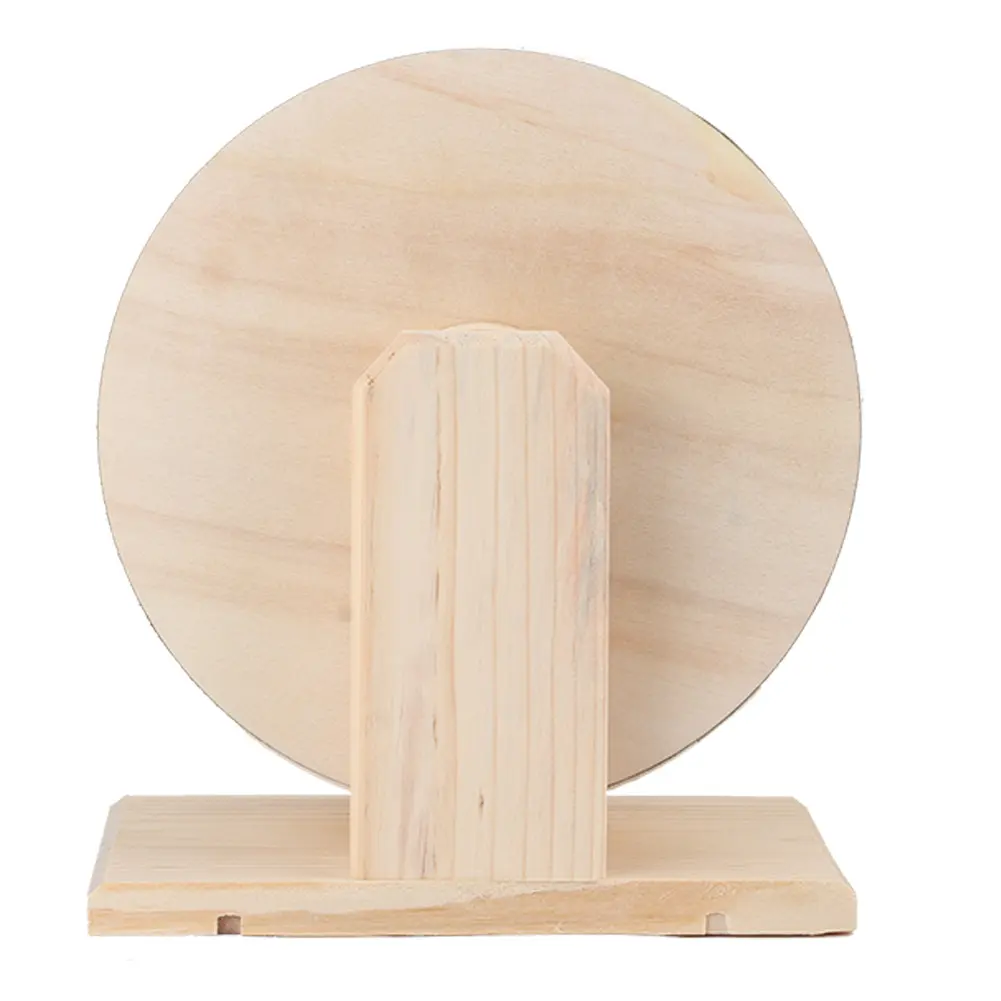 Hamster House Wooden Hamster  Hamster  Hamster Small Pets Wooden House Funny Wheel Running Rest  Playing Exercise
