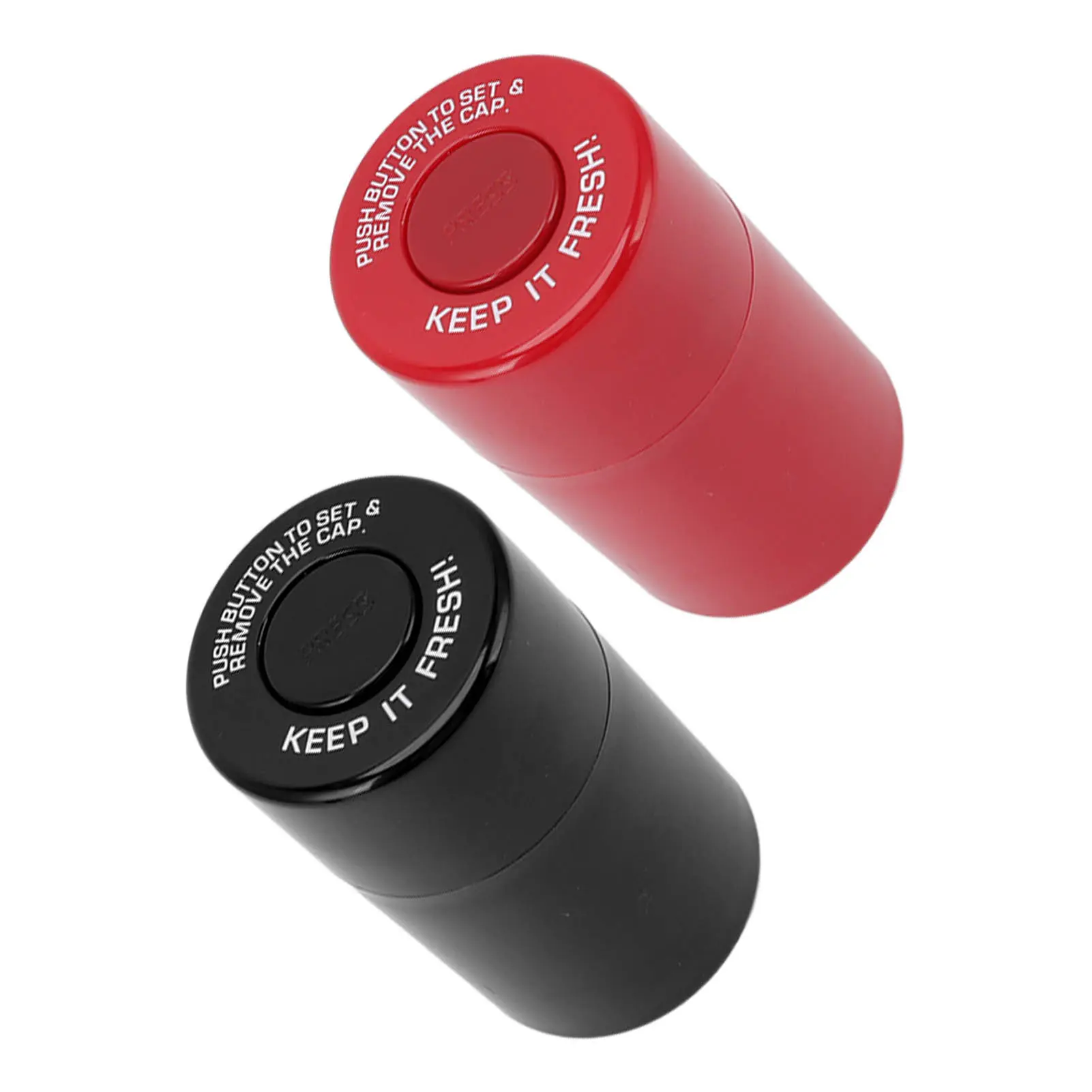 Round Plastic Airtight Stash Jar Smell Proof  Herb Storage Case Sealed  Container for Outdoor Travel Herb Stash Box