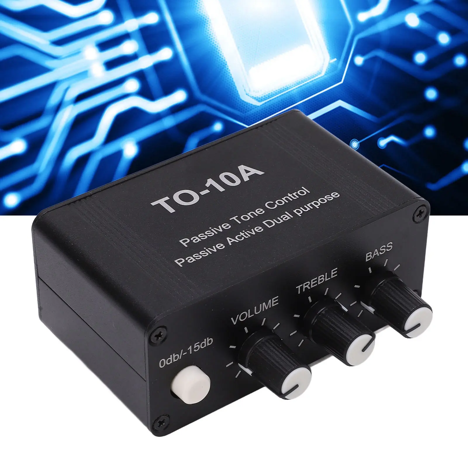 Mini Stereo Audio Preamplifier Small Headphone Amplifier NE5532 with  3.5mm Input Output Small Headphone Amplifier