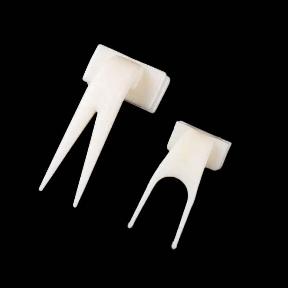 Bird Parrots Fruit Fork Bird Feeder Pet Bird Supplies Plastic Food Holder Feeding On Cage Convenient For Hamster Feeder 2 Pcs