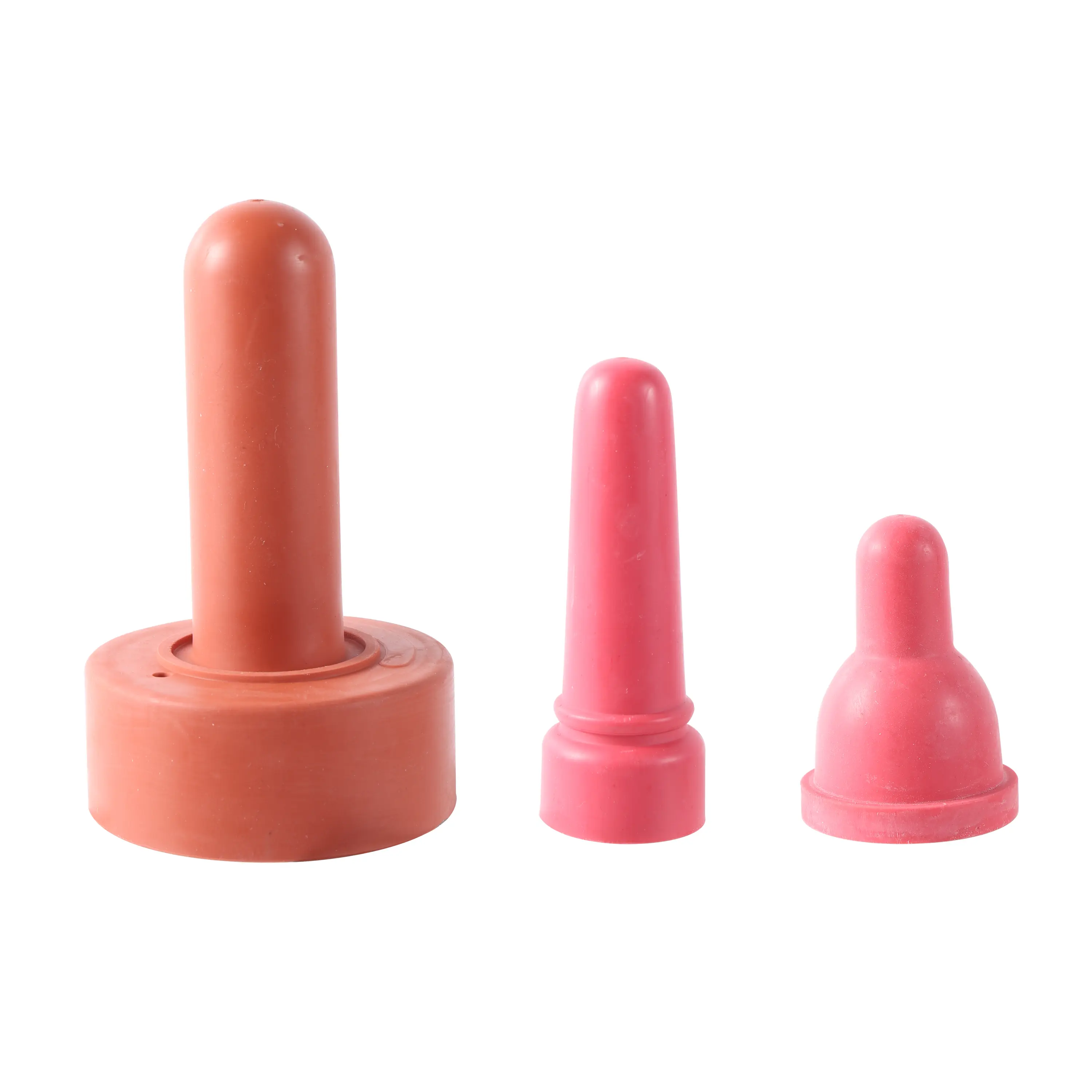 Calf Pacifier Natural Food Grade Rubber Lamb Pacifier Calf Milk Bottle Drink Nipple Farm Animal Feeding Supplies 1 Pc