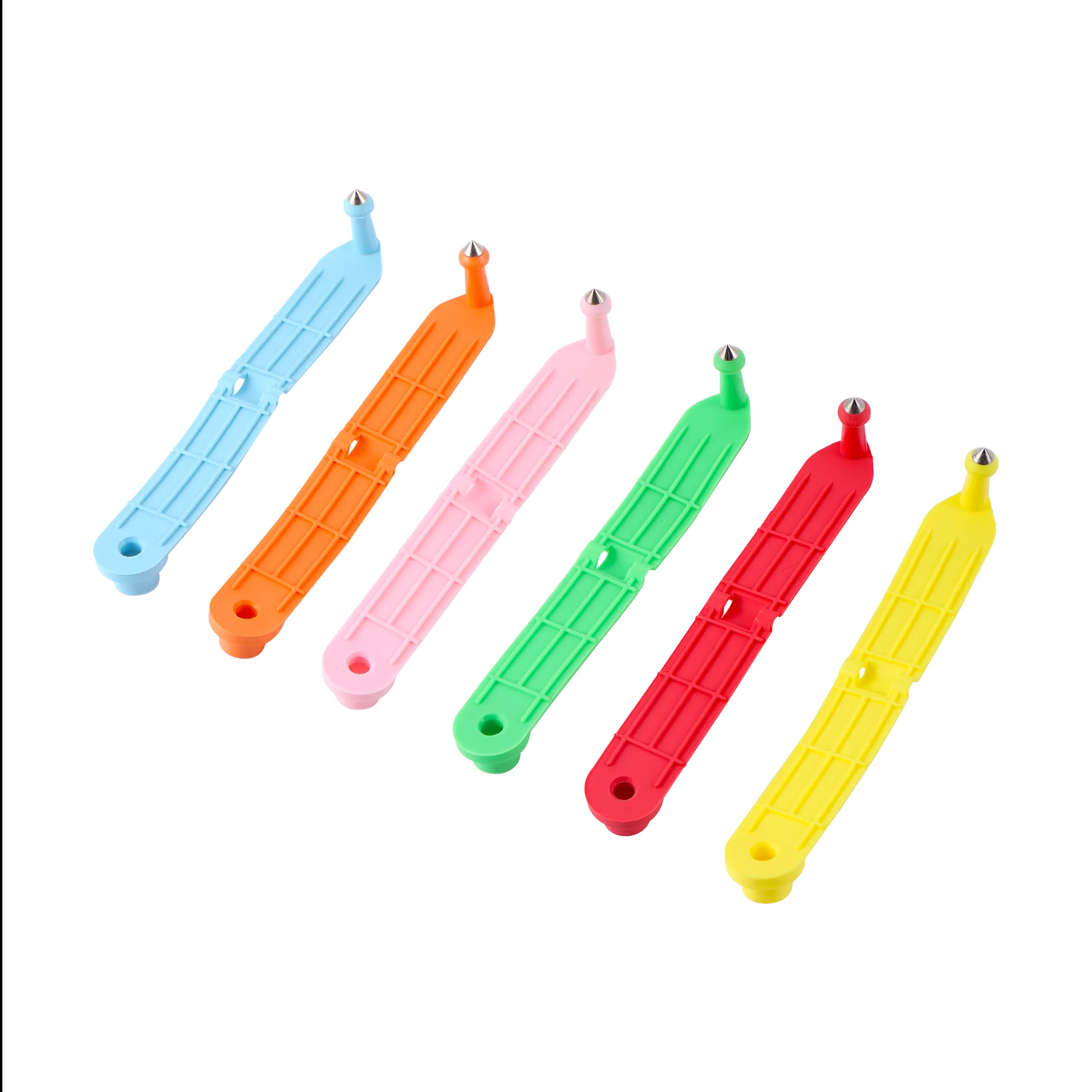 Sheep Ear Tag Without Character One-piece Sheep Ear Number Plate Livestock Poultry Farm Animal Identification Signs 10 Pcs