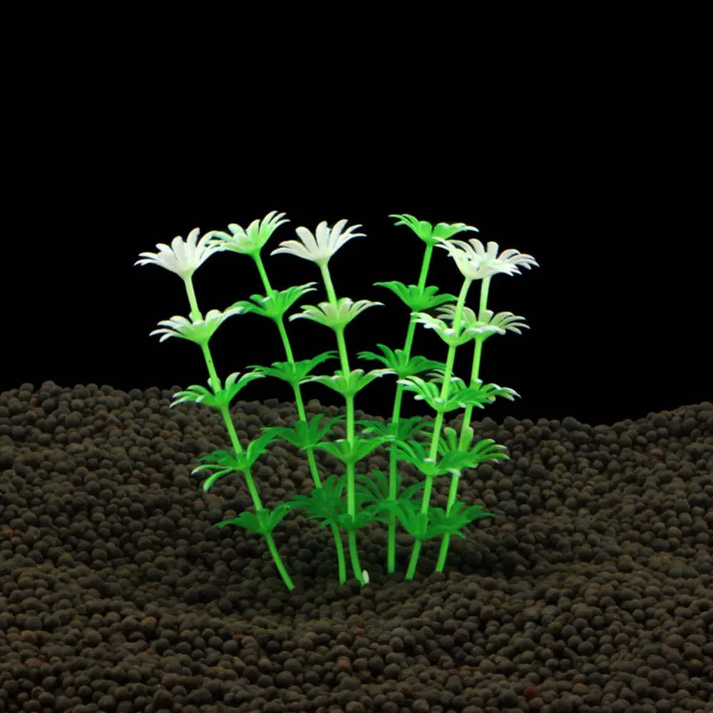 Fish Tank Ornament Plant Aquarium Artificial Decor Plants Simulation Water Grass Fish Bowl Plastic Weeds Decoration 1Pc