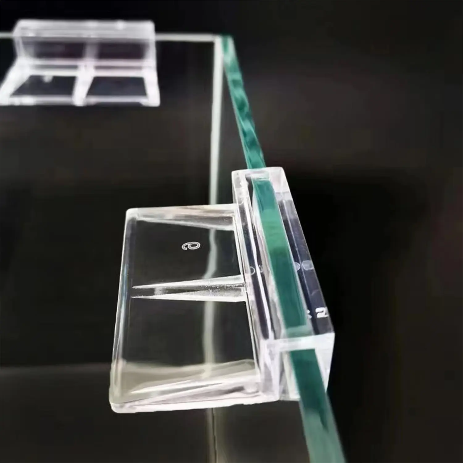 5/6/8/10/12mm Aquarium Acrylic Clips Glass Cover Support Holders Transparent Fish Tank Cover Plate Bracket Aquarium Accessories