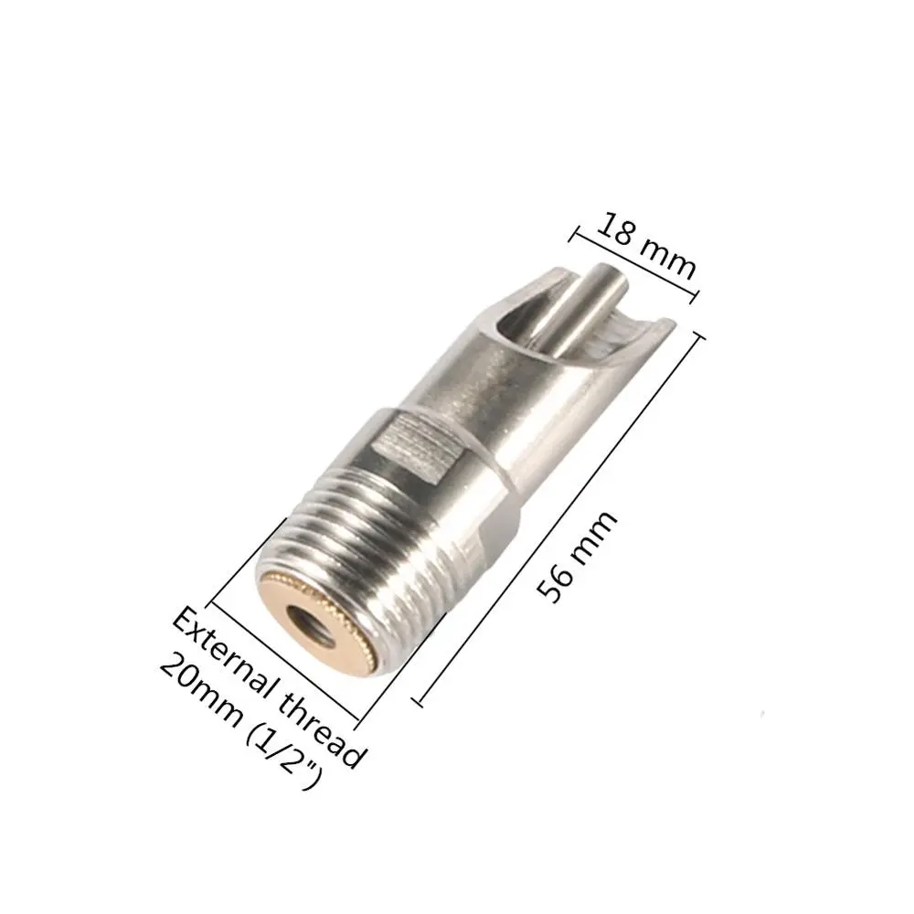Thicken Stainless steel Piglet Water Tsui 1/2 Inch Pig Automatic Waterer Drinker Nipple Head Farm Watering Supplies
