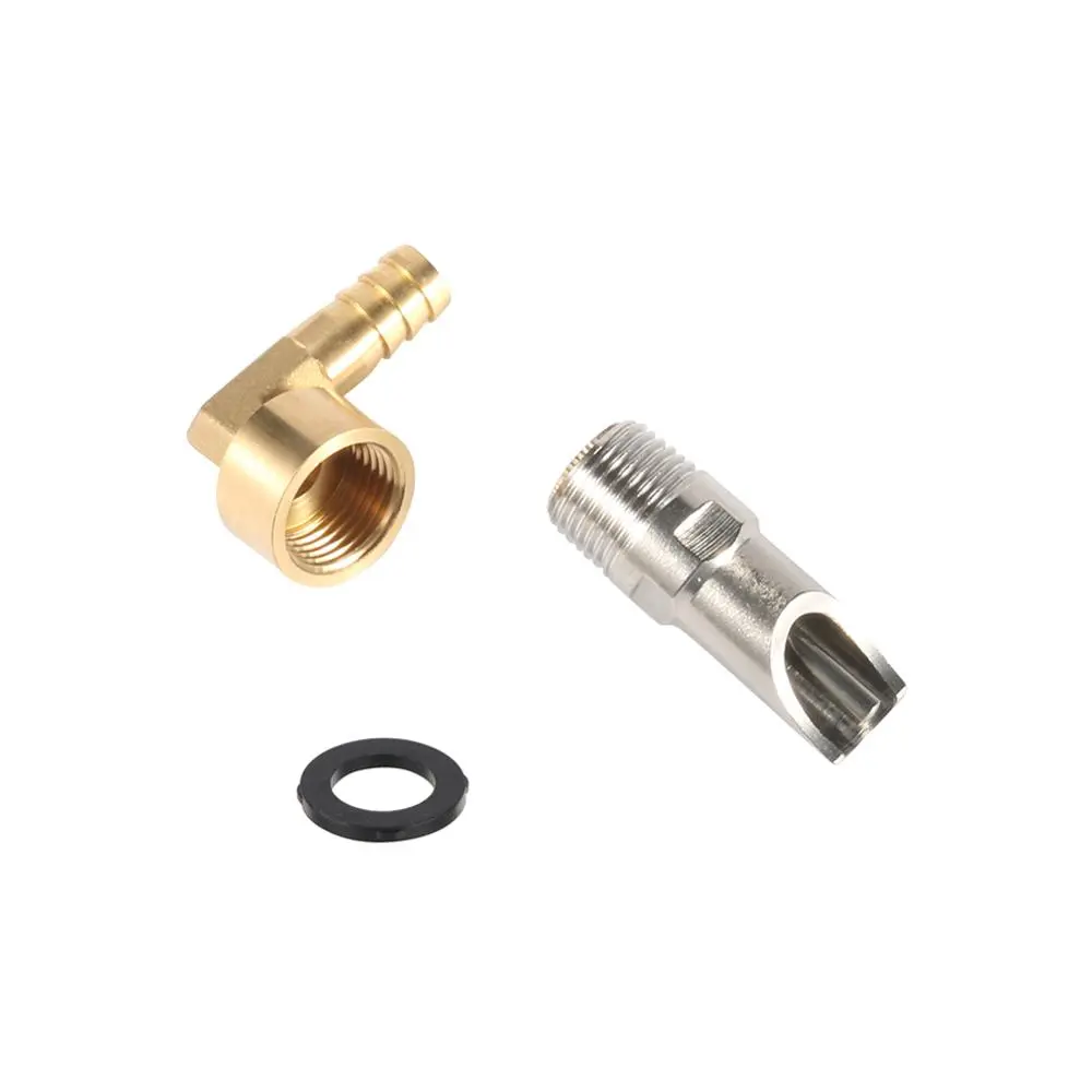 Thicken Stainless steel Piglet Water Tsui 1/2 Inch Pig Automatic Waterer Drinker Nipple Head Farm Watering Supplies