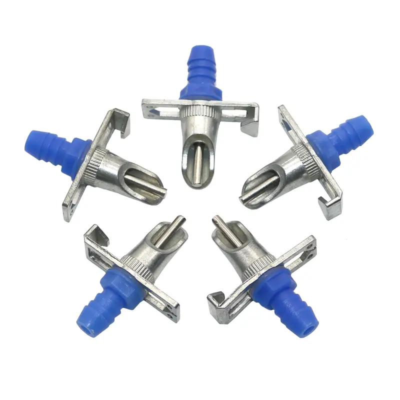 10 Products Rabbit drinking fountain Tee pipe Spring Rabbit Tools Blue Free shipping