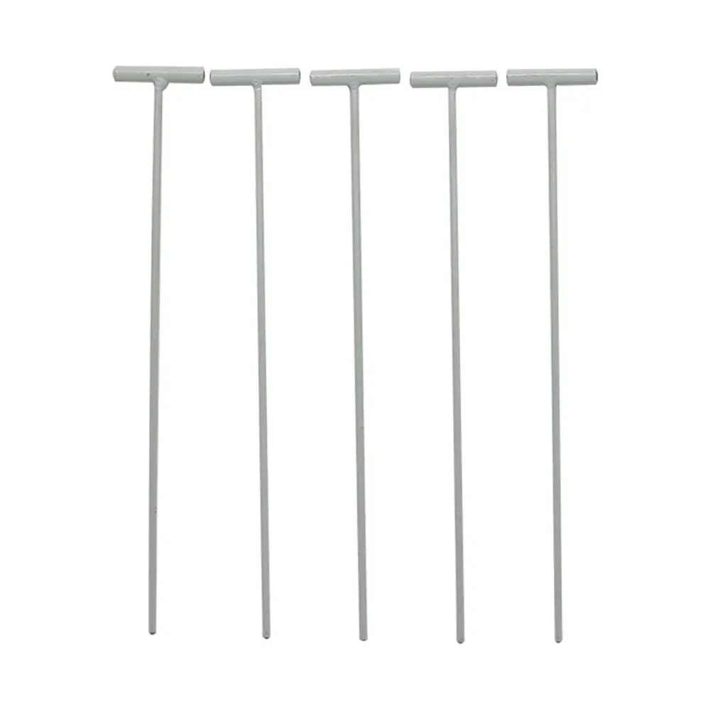 5 Pcs Bird Racing Pigeon Cage Door Length 25.5cm Hole Diameter 5mm Iron Entrance Wire Trap Door Curtain