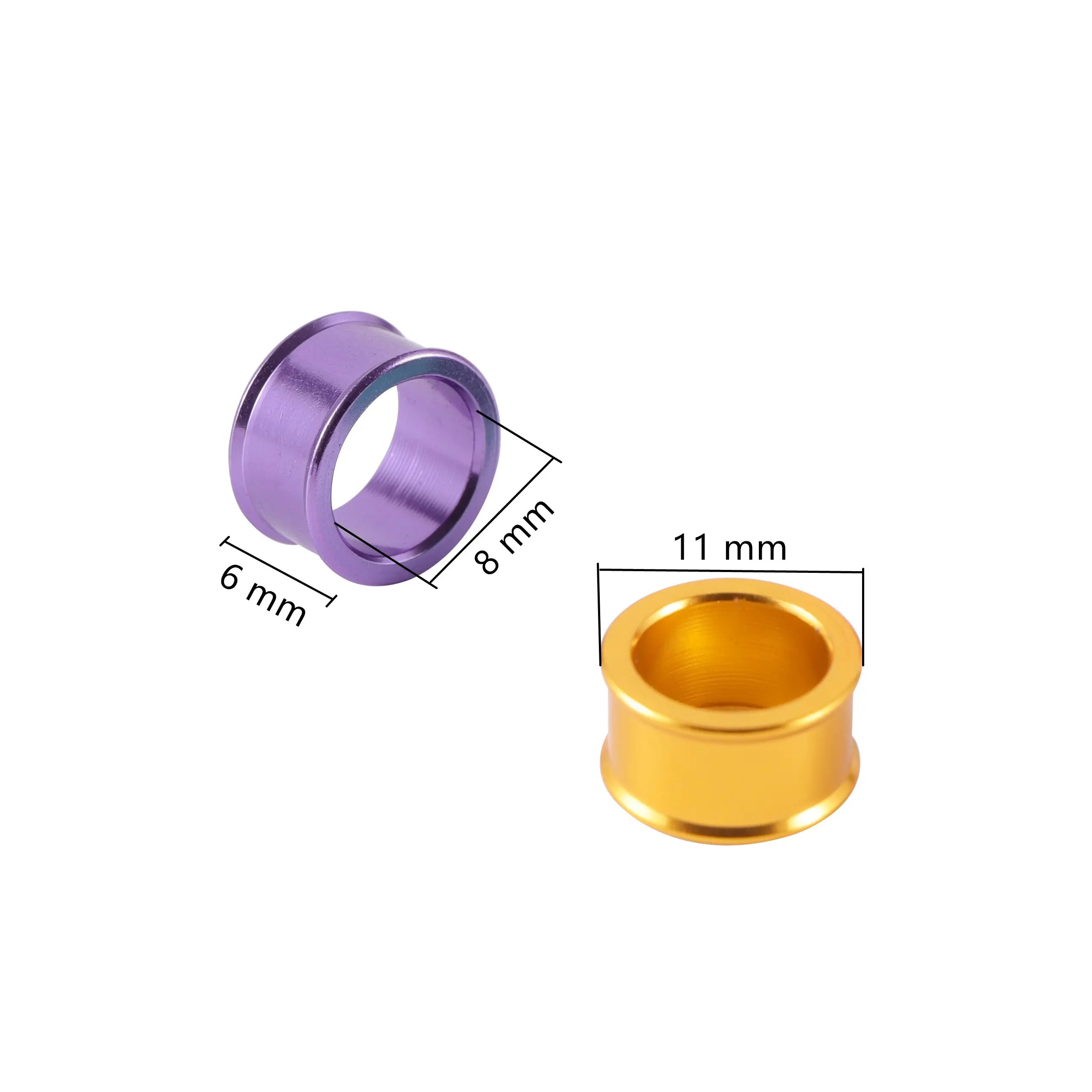 PHA/PHIL 2025 Aluminum Pigeon Foot Ring ID 8mm Outdoor Flying Training Identification Bird Foot Ring Pigeon Supplies 10 Pcs