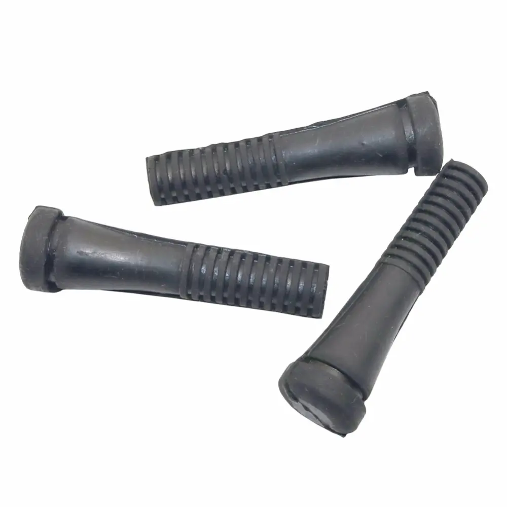 25 pcs Rubber Plucking Fingers Black 2.0cm Diameter Slot Hair Removal Machine Chickens Ducks Bird Poultry Shed Stick