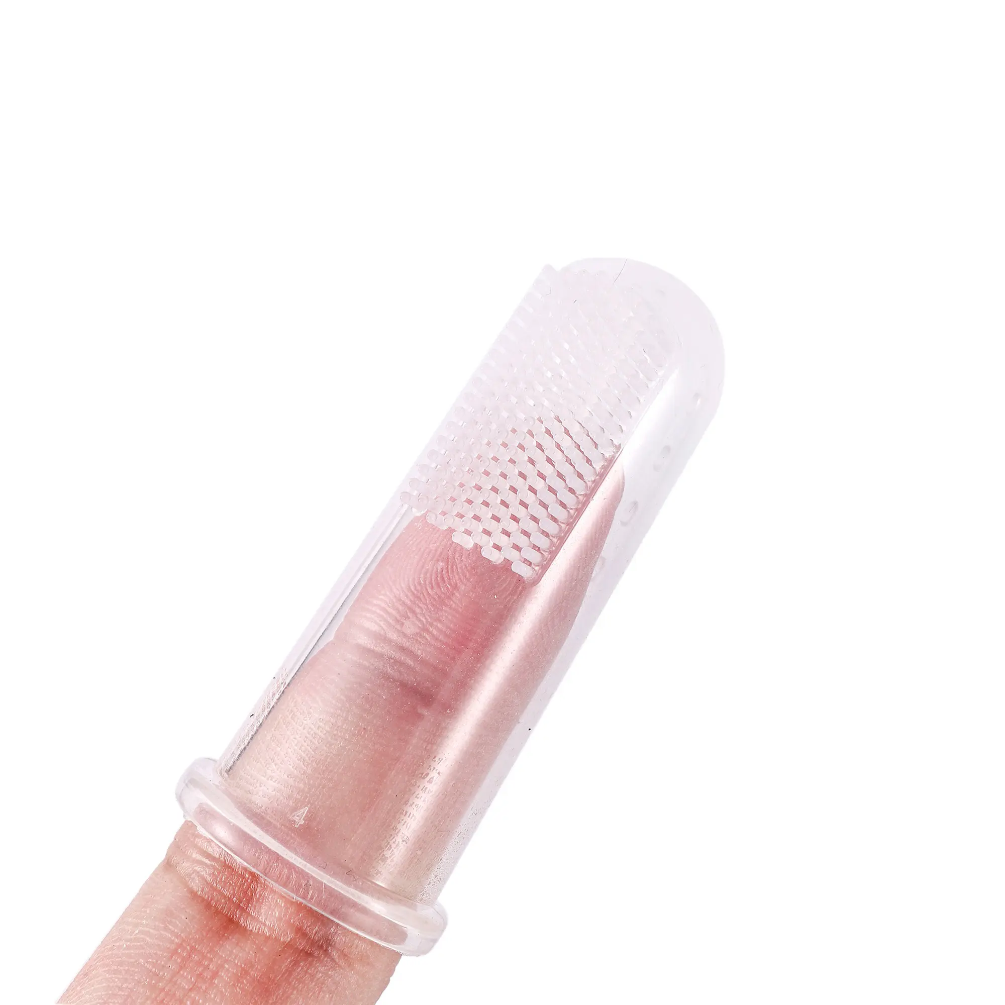 Silicone Soft Pet Finger Cuff Toothbrushes Dog Brush Bad Breath Tartar Teeth Care Tool Cat Cleaning Scrub Silicagel Pet Supplies