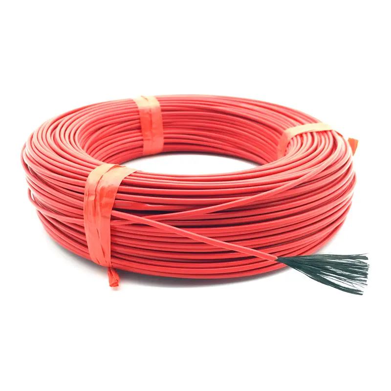 25m 24k 18.5ohm Carbon Fiber Hotline  Material Floor Heating Cables Outer Diameter 2.5 Mm High Temperature Cable
