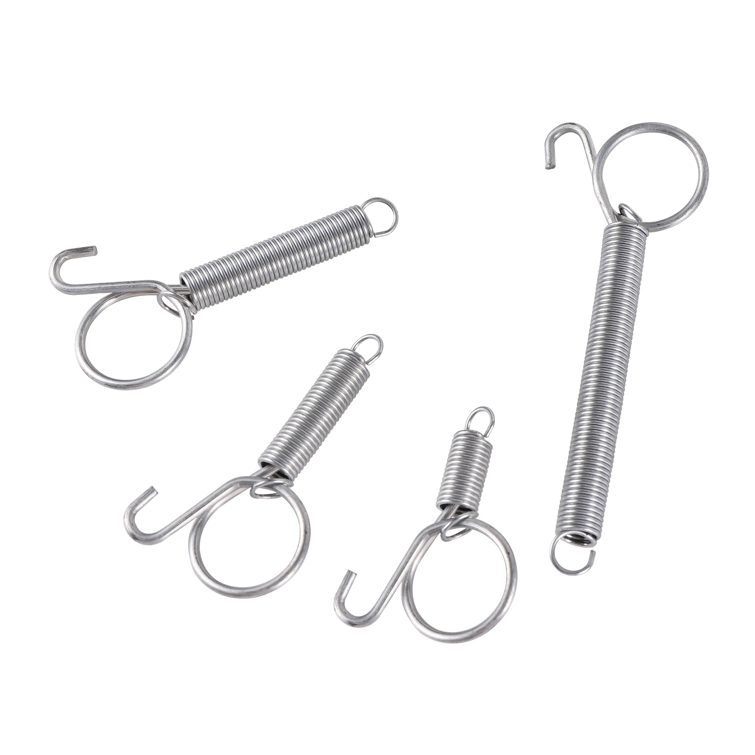 Spring Latch Door Cage Metal Finger Hook for Fixing Rabbit Chicken Parrot Guinea Pig Bunny Pet Cage Door For Poultry Farming