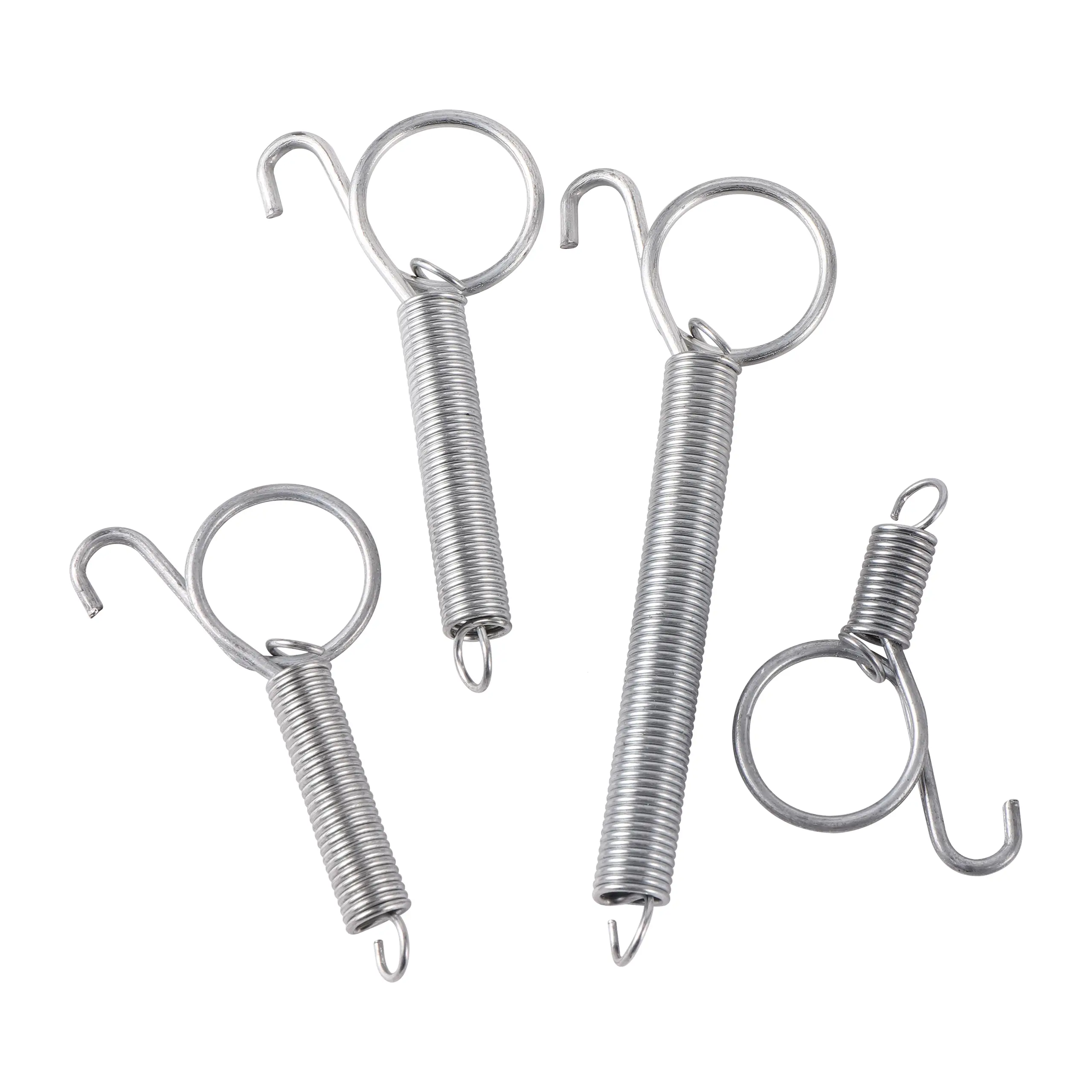 Spring Latch Door Cage Metal Finger Hook for Fixing Rabbit Chicken Parrot Guinea Pig Bunny Pet Cage Door For Poultry Farming