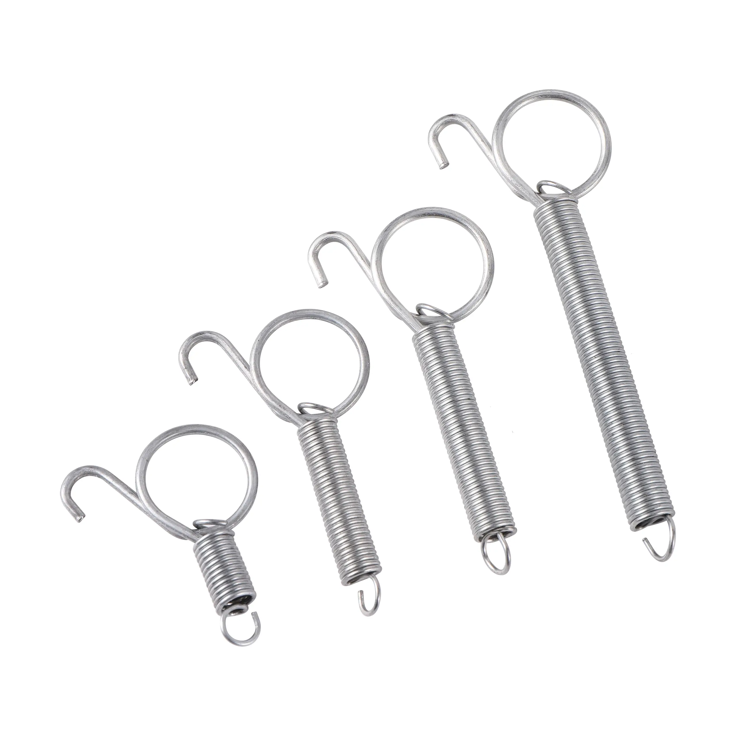 Spring Latch Door Cage Metal Finger Hook for Fixing Rabbit Chicken Parrot Guinea Pig Bunny Pet Cage Door For Poultry Farming