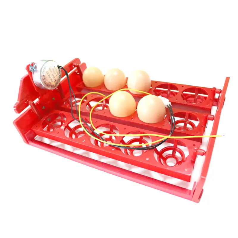 15 Eggs Incubator Egg Tray 3 x 5 Holes Automatic Incubator Egg Tray Automatically Turn The Eggs Poultry Incubation Equipment