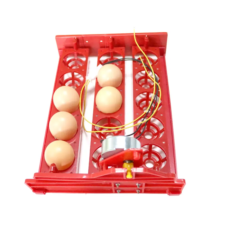 15 Eggs Incubator Egg Tray 3 x 5 Holes Automatic Incubator Egg Tray Automatically Turn The Eggs Poultry Incubation Equipment