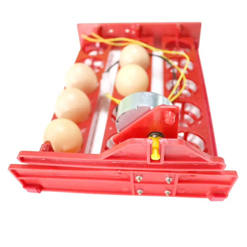15 Eggs Incubator Egg Tray 3 x 5 Holes Automatic Incubator Egg Tray Automatically Turn The Eggs Poultry Incubation Equipment