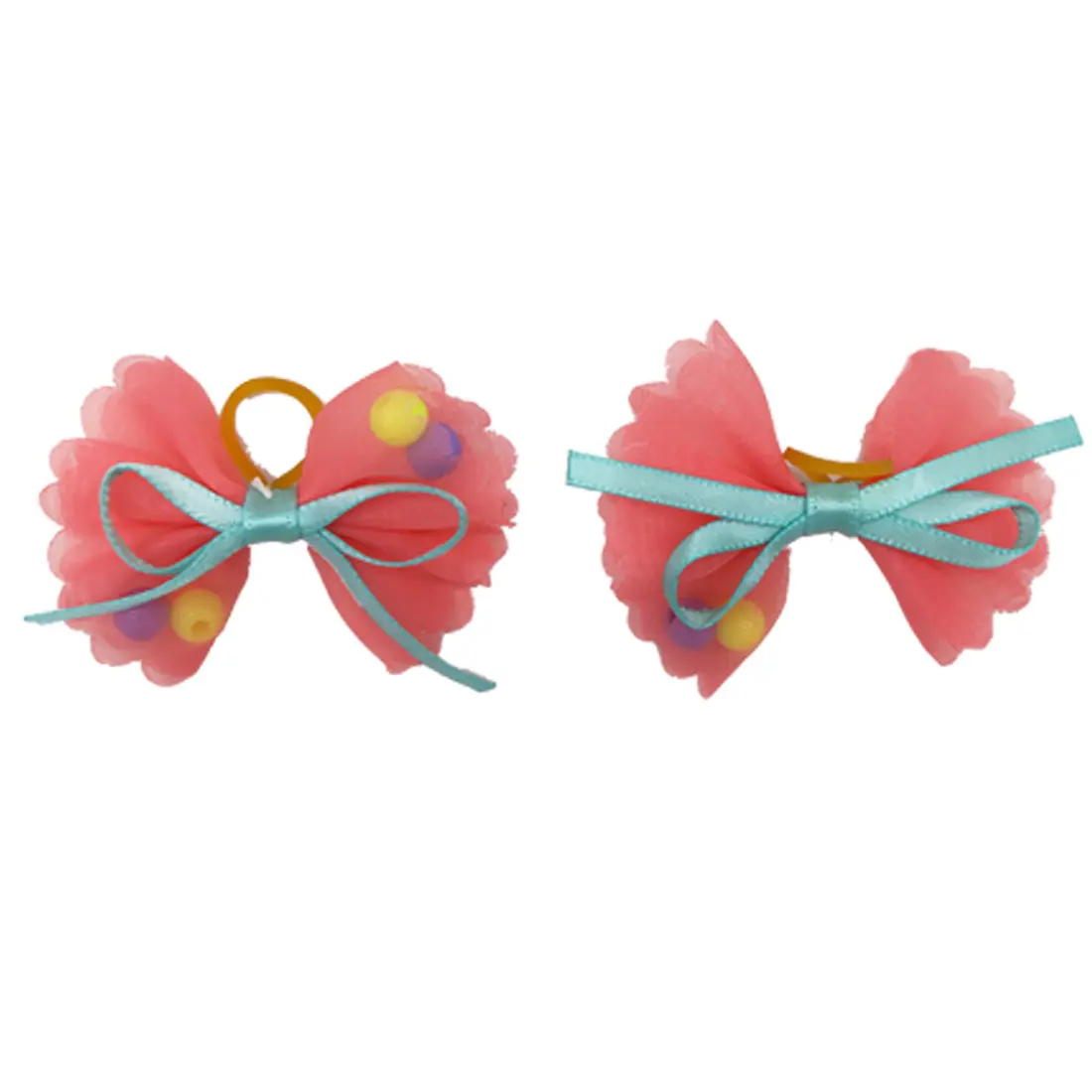 10/20/50pcs Cute Pet Dog Bows Ball Hair Accessories Grooming Puppy Hair Accessories With Rubber Bands Pet Headwear For Dogs New