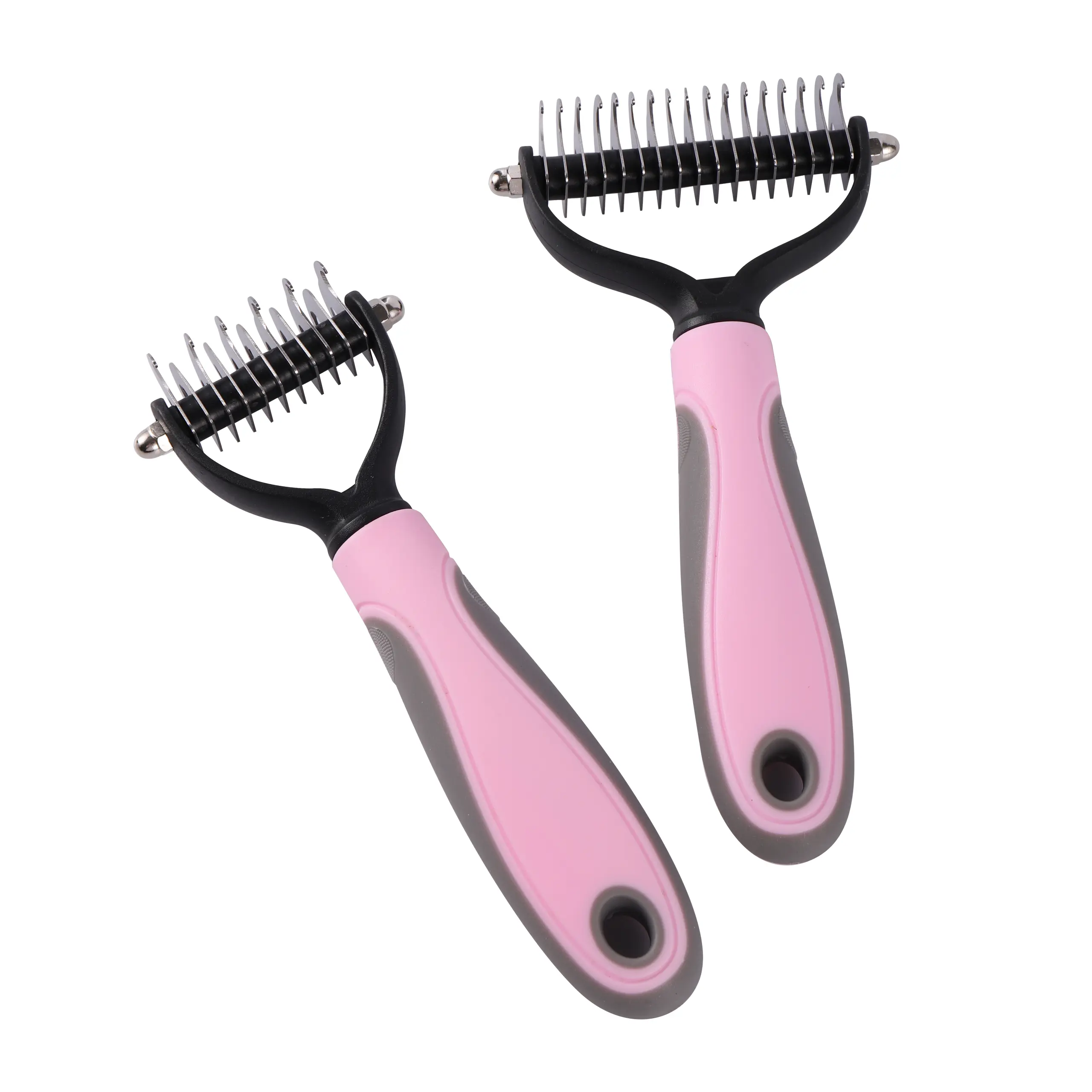 New Professional Pet Cat Hair Removal Comb Brush Dog Grooming Shedding Tools Puppy Hair Shedding Trimmer Pet Fur Trimming Combs